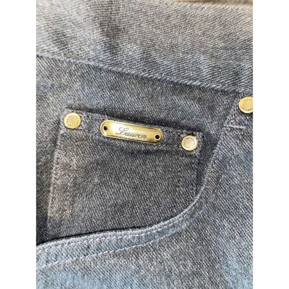 Lauren Ralph Lauren Charcoal Gray Pants Size 8 - Picture 3 of 6